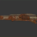 Rusty Serrated Knife Featuring Industrial Design And Metallic Reflection On Dark Background